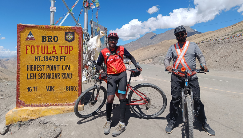 National Mountain Cycling cum Training Expedition Leh Lamayuru 2023